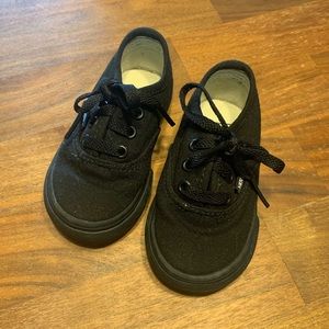 Black Toddler Vans